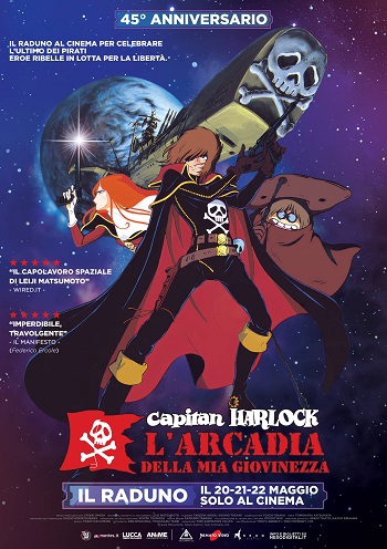 Poster film Capitan Harlock - L’Arcadia della mia giovinezza