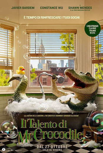 Poster film Il Talento di Mr. Crocodile