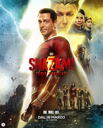 Poster film Shazam! Furia degli Dei