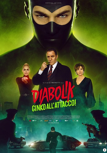 Poster film Diabolik - Ginko all'attacco!