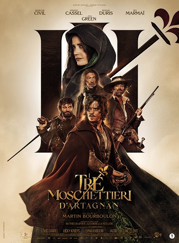 Poster film I tre moschettieri: D’Artagnan