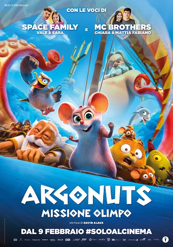 Poster film Argonuts: missione Olimpo