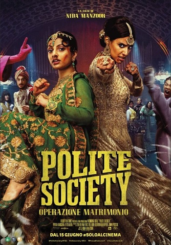 Poster film Polite Society - operazione matrimonio