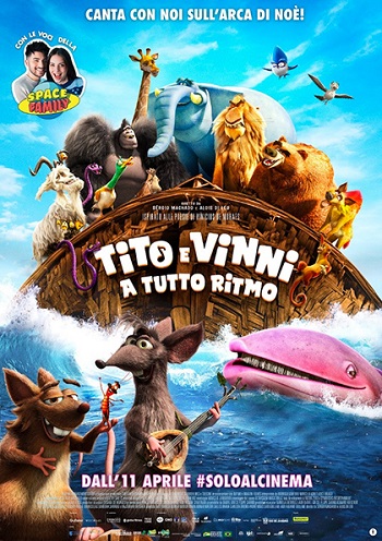 Poster film Tito e Vinni a tutto ritmo