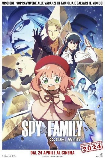Poster film Spy x Family. Code: White