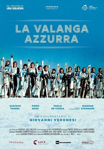 Poster film La Valanga Azzurra