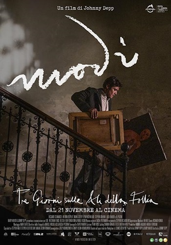 Poster film Modì - Tre giorni sulle ali della follia