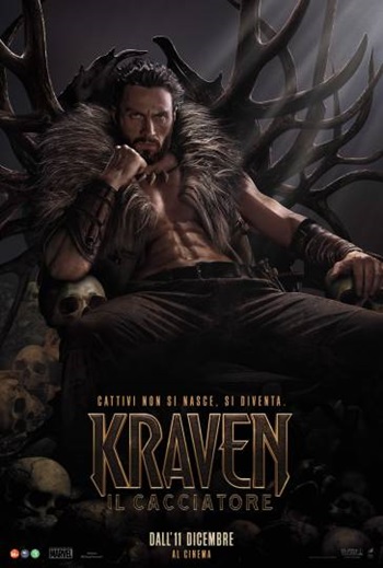 Poster film KRAVEN - Il cacciatore