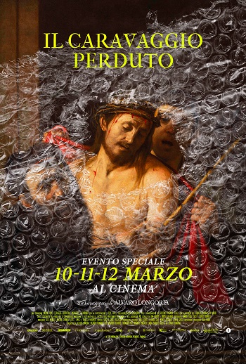 Poster film Il Caravaggio perduto