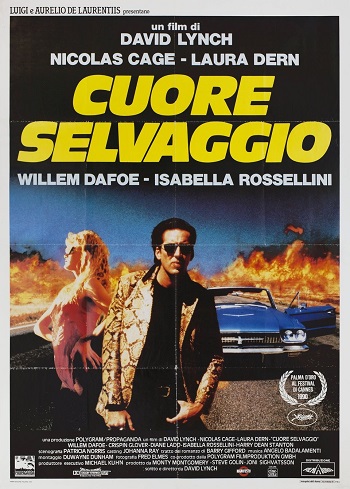 Poster film David Lynch | Cuore selvaggio